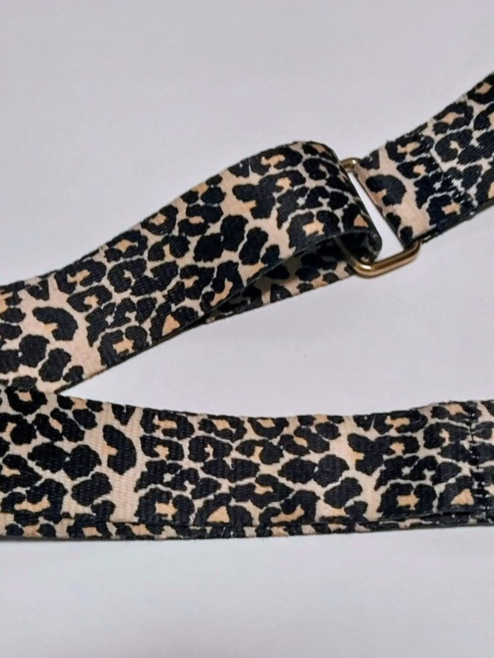Leopard Strap Crossbody Bag for Women Ladies Casual Satchel Hobo EUC 10X8X4 - Picture 9 of 9